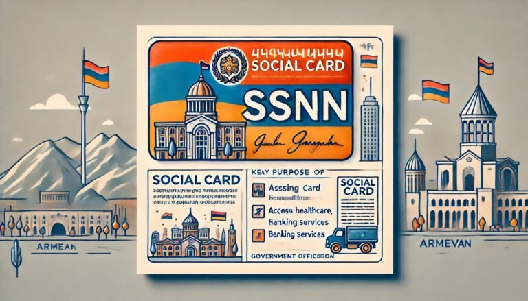 social card in armenia