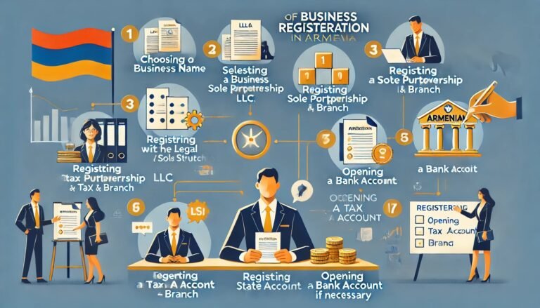 Регистрация бизнеса в армении