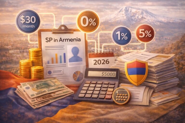 Налоги и взносы для ИП в Армении